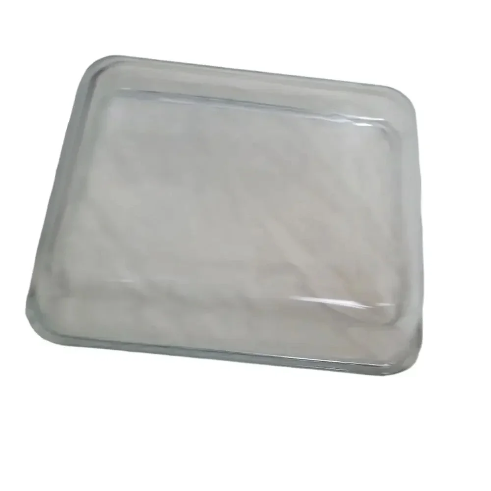 Vintage Pyrex Blue Tint Clear Glass Baking Dish 9 x 7 Rectangular 6 Cup 7211R